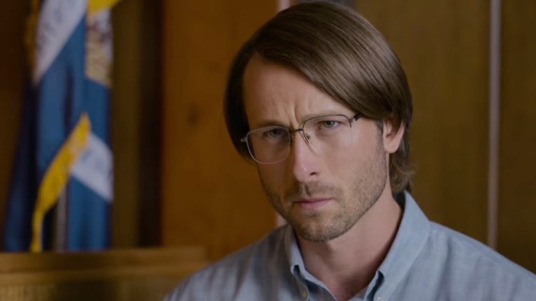 Glen Powell as Gary Johnson in Hit Man